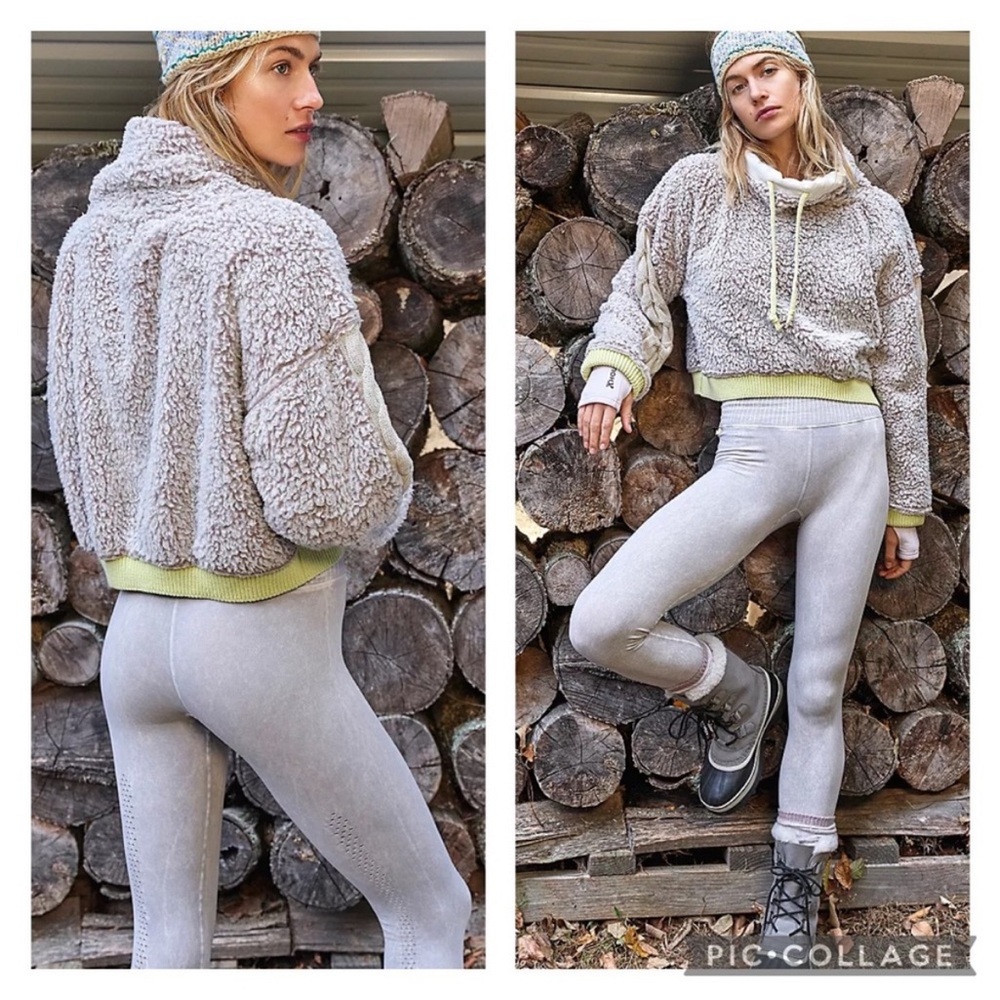 New! FREE PEOPLE Movement XS/S High-Rise 7/8 Length GOOD KARMA Leggings - Picture 12 of 16